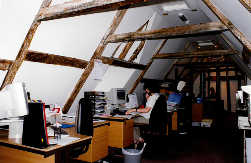 Conversion of roof space to offices, Fore Street, Ipswich